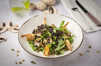 Инсалата ди Руккола с Креветками